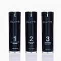 ELVY Lab three-step skincare starter kit with cleanser, serum, and moisturizer